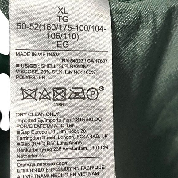 NWT BANANA REPUBLIC Velvet Draped Front Camisole Tank Top XL - Picture 7 of 8